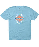 Vissla Spark Kids Snow Tee - Ice Blue