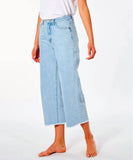 Rip Curl Sparrows Crop Wide Leg Women's Jean - Light Blue