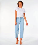 Rip Curl Sparrows Crop Wide Leg Women's Jean - Light Blue