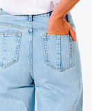 Rip Curl Sparrows Crop Wide Leg Women's Jean - Light Blue