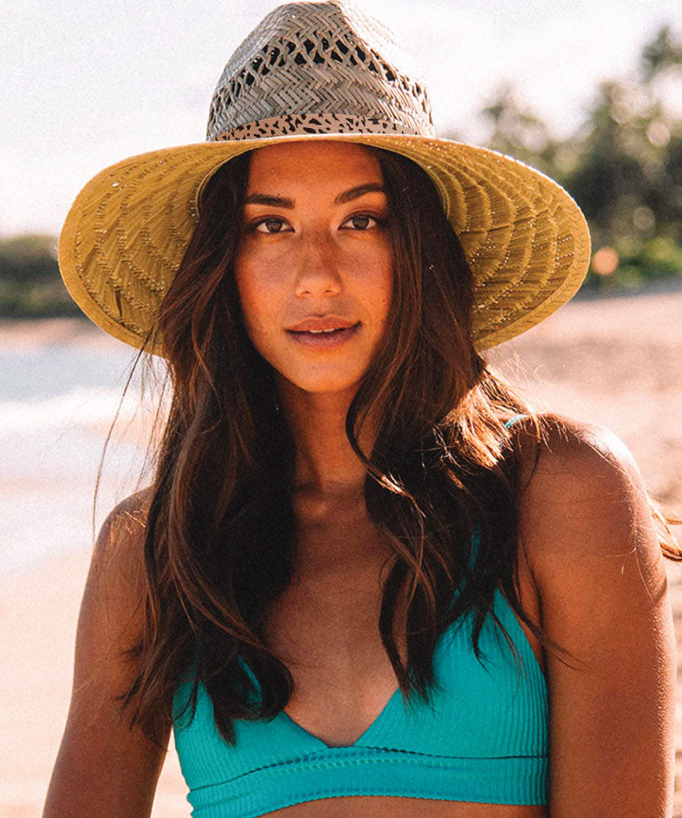 Volcom Throw Shade Straw Hat - Natural