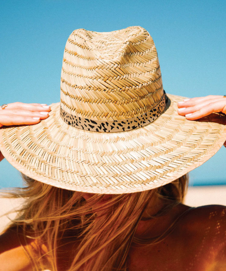 Volcom Throw Shade Straw Hat - Natural
