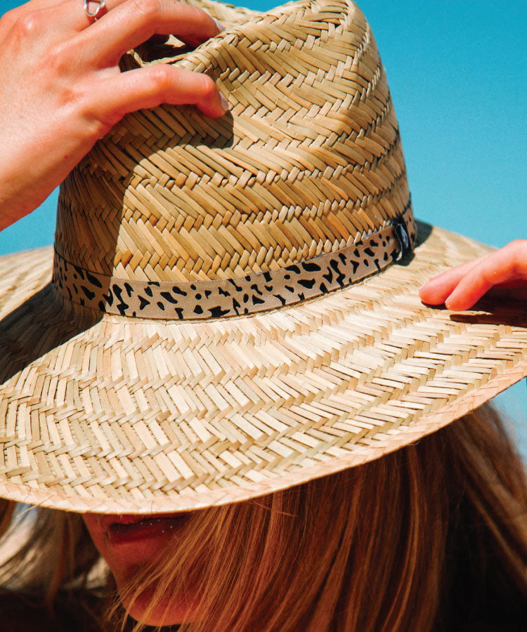 Volcom Throw Shade Straw Hat - Natural