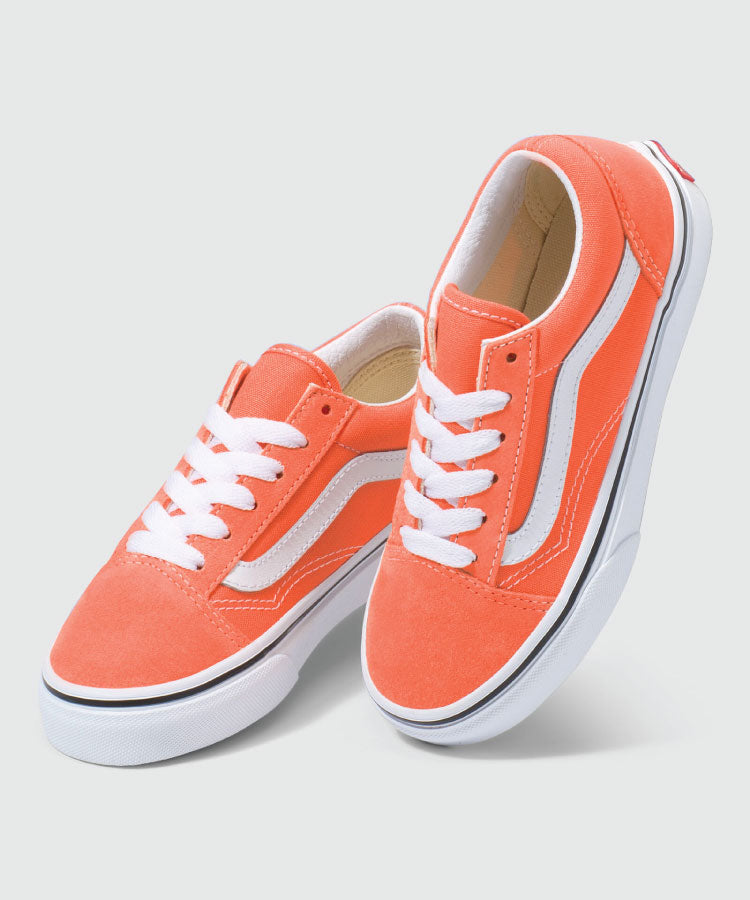 Vans Old Skool Shoes - Orange Tiger / True White