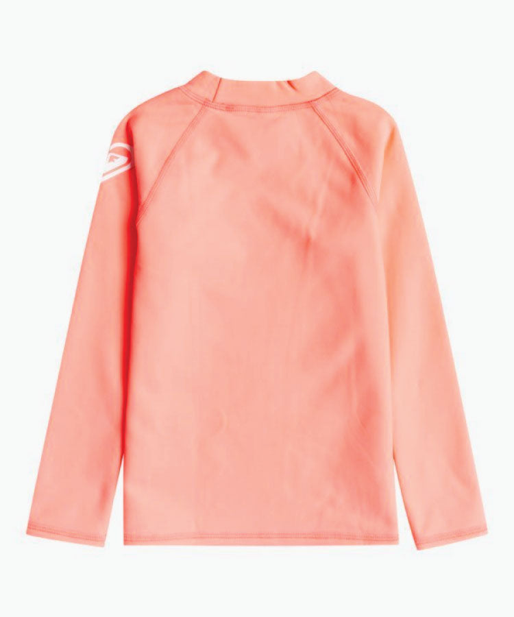 Roxy Heater Long Sleeve UPF 50 Rash Vest 2-7 - Desert Flower
