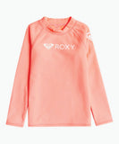 Roxy Heater Long Sleeve UPF 50 Rash Vest 2-7 - Desert Flower