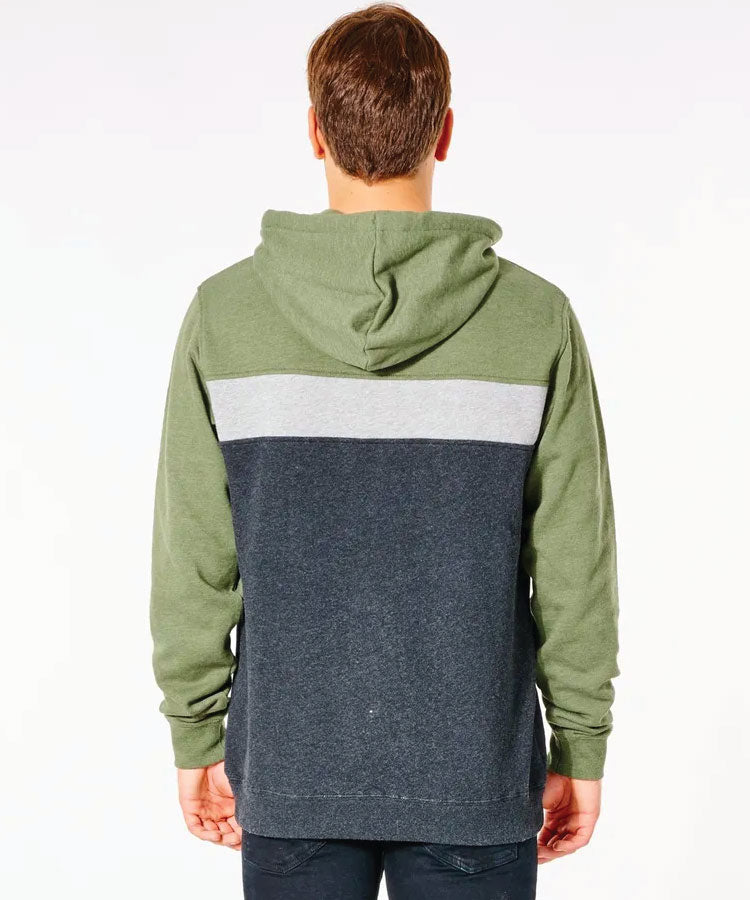 Rip Curl Undertow Panel Hood - Olive Marle