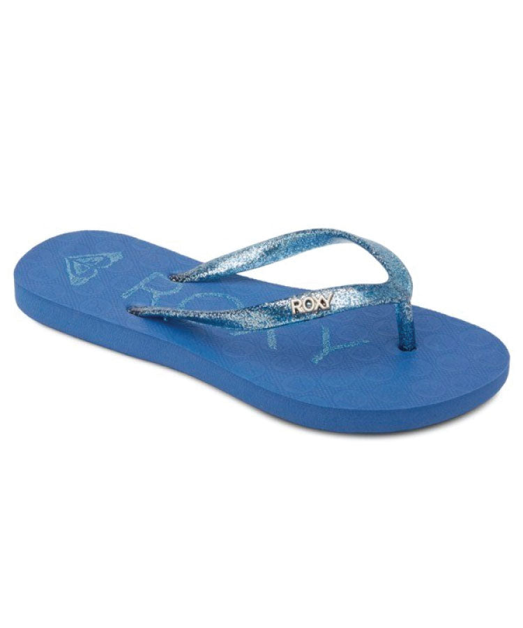 Roxy Girls Viva Sparkle Sandals - True Navy