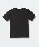 Volcom Little Boys Crisp Stone Short Sleeve Tee - Black