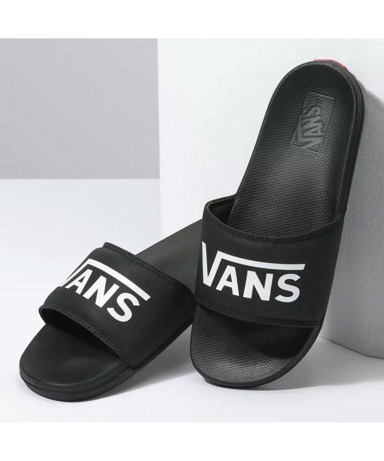 Vans La Costa Slides - Black / Black