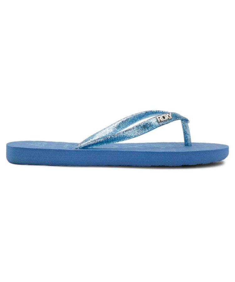 Roxy Girls Viva Sparkle Sandals - True Navy