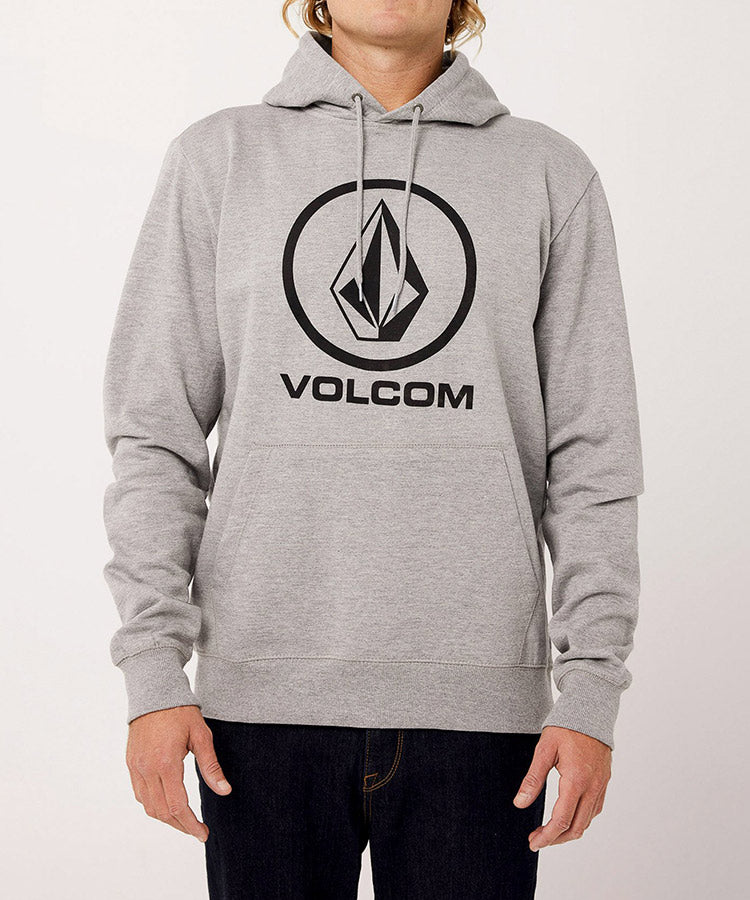 Volcom Men Brass Tacks 1.5 Pullover Fleece Grey