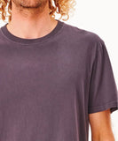 Rip Curl Plain Wash Mens Tee - Washed Black