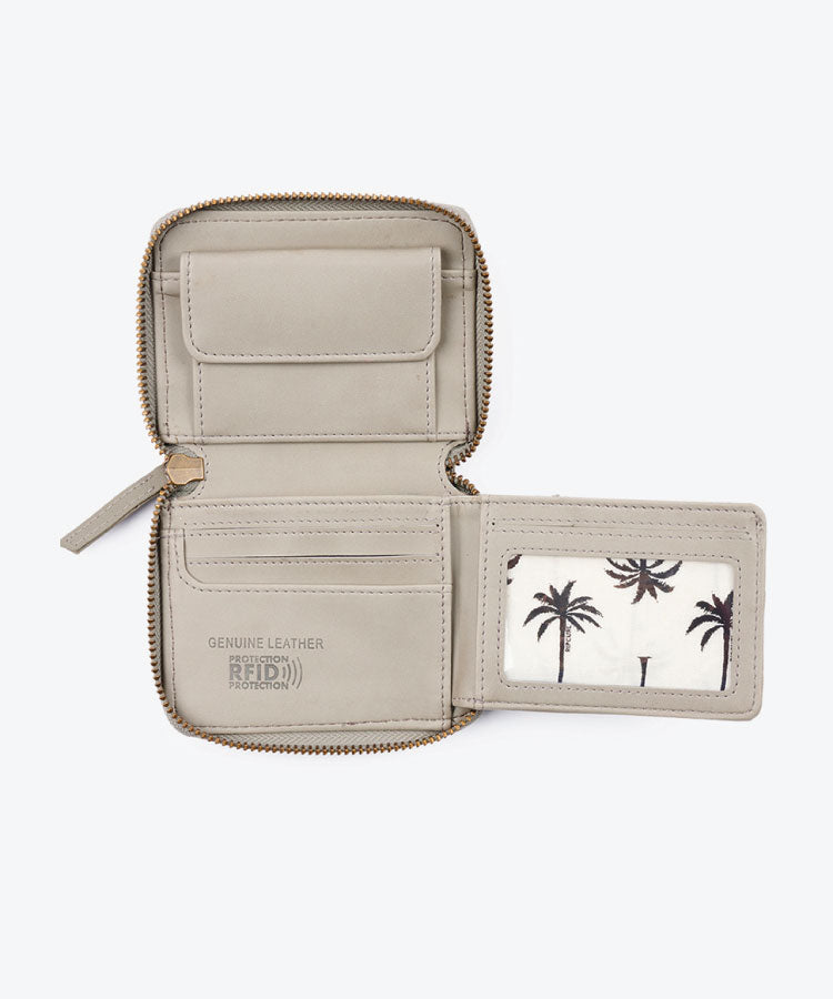 Rip Curl Small Leather Wallet - Vetiver
