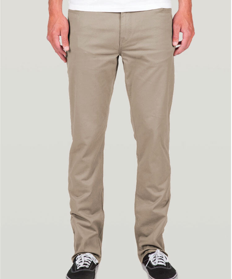 Volcom Solver Lite 5 Pocket Pant - Brindle