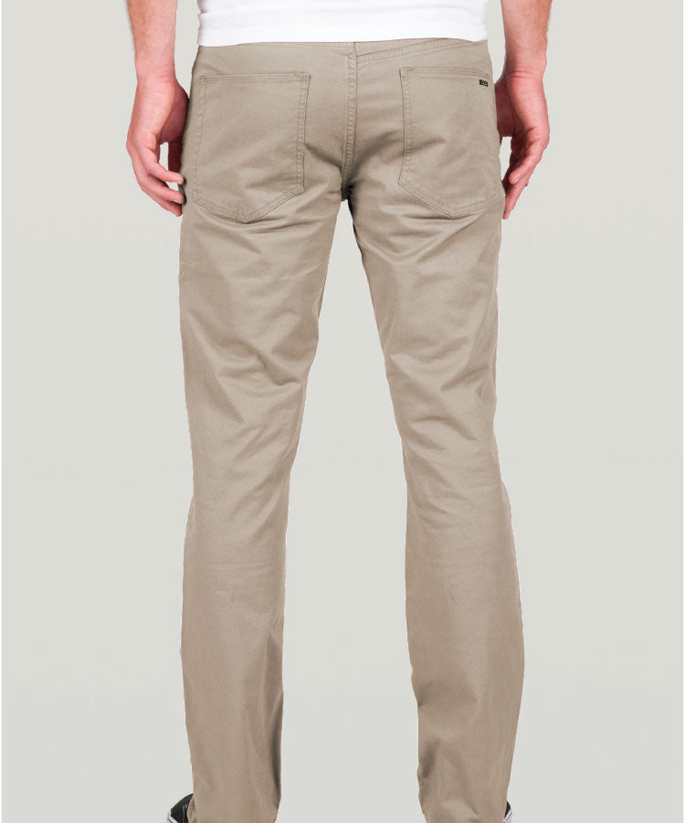 Volcom Solver Lite 5 Pocket Pant - Brindle