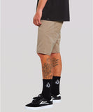 Volcom Solver Lite 5 Pocket Mens Short 19  - Brindle