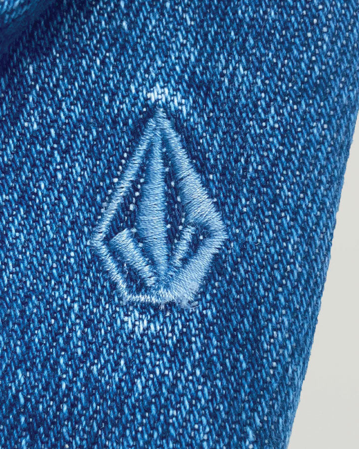 Volcom Solver Denim Short 19" - Old Town Indigo
