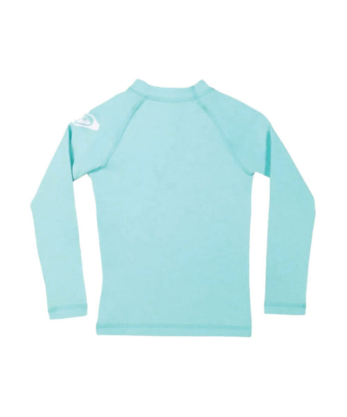 Roxy Girls Heater Rashguard Blue Point Break NZ Wake, Skate, Surf