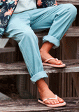 Roxy Girls Yeah Bali Baby Relaxed Fit Jean - Light Blue