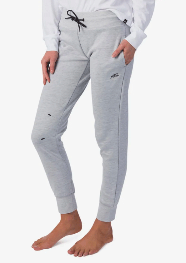 Rip Curl Anti-Series Flux II Track Pant - Light Grey Heather