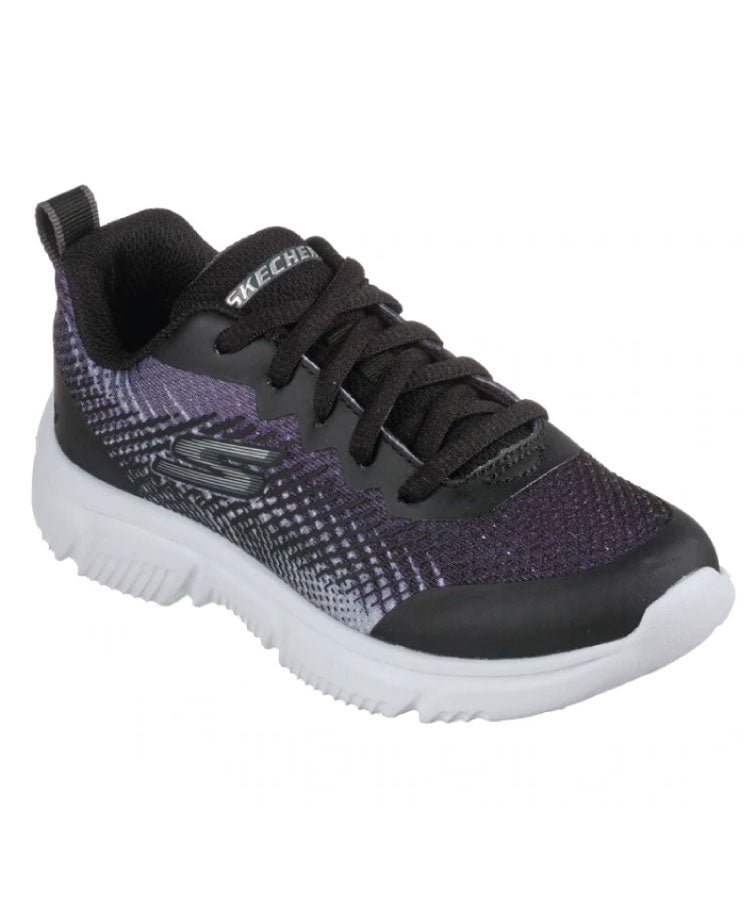 Skechers Youth Go Run 650 - Black/Silver