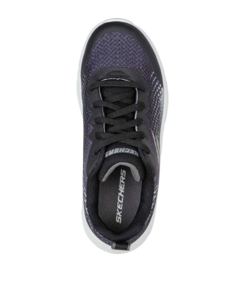 Skechers Youth Go Run 650 - Black/Silver