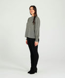 Zafina Maria Top - Houndstooth