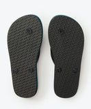 Rip Curl Icon Open Toe Boys Jandal - Black