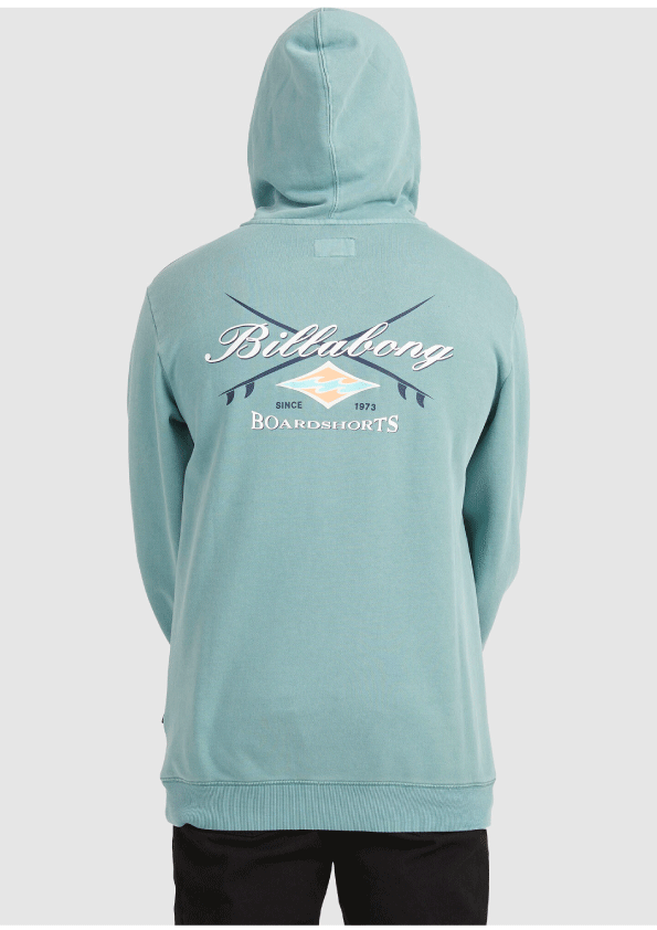 Billabong Bong Days Pop Hoodi - Light Marine