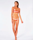 Rip Curl Classic Surf Eco Crop Bikini Top - Light Rust