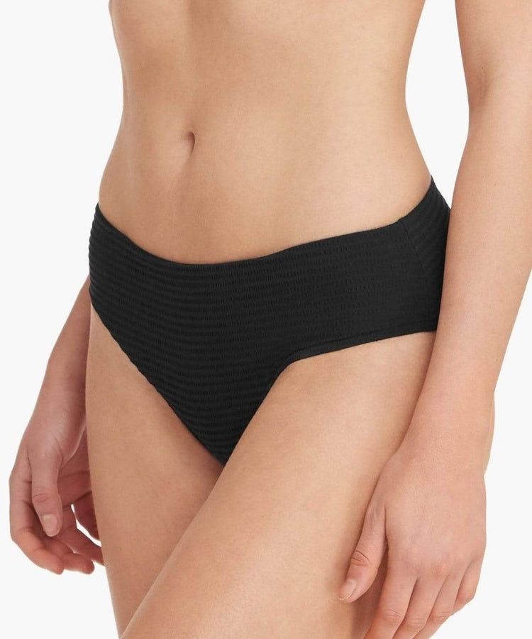 Messina Mid Bikini Pant - Black