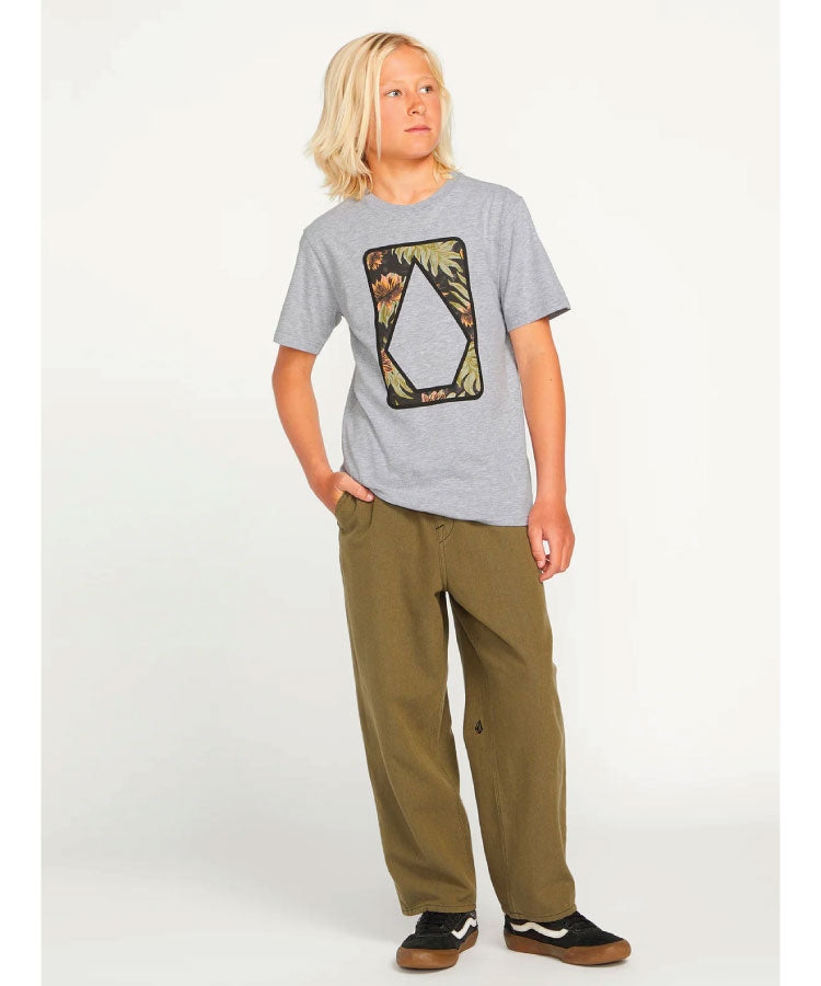 Volcom Big Boys Outer Spaced Elastic Waste Pants - Old Mill