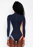 Rip Curl Melting Waves UPF UV Surf Suit - Navy