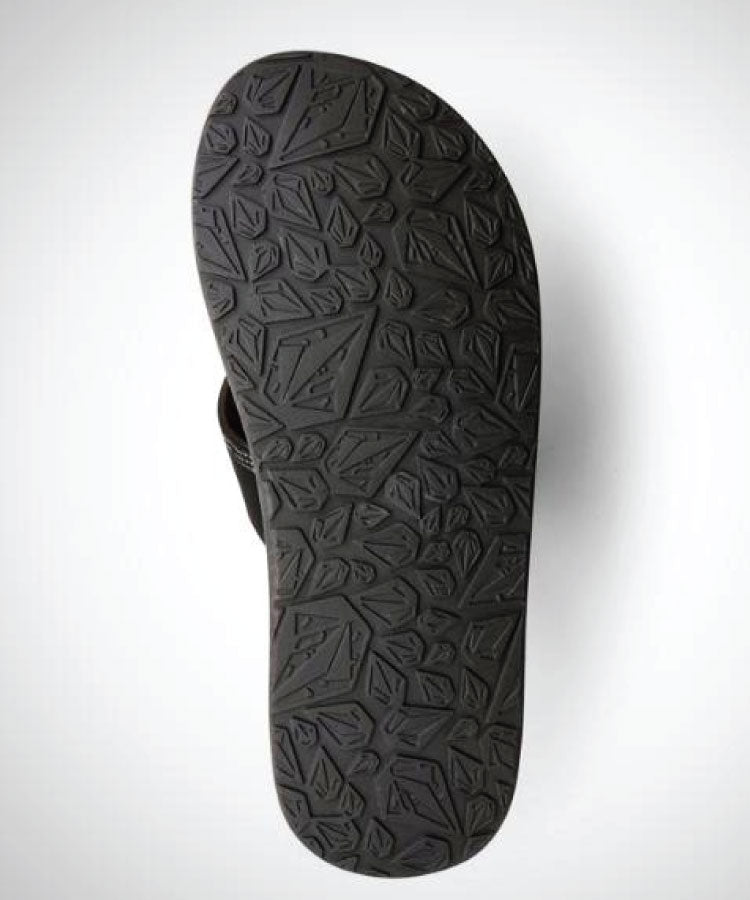 Volcom Recliner Sandal - Black/White