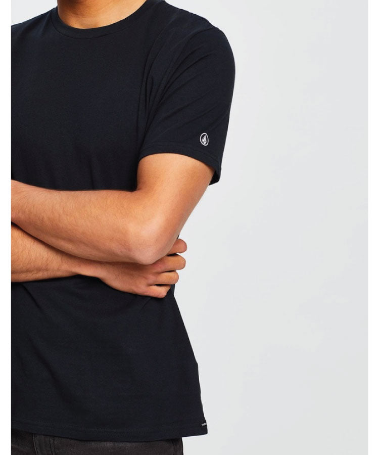 Volcom Solid S/S Tee - Black