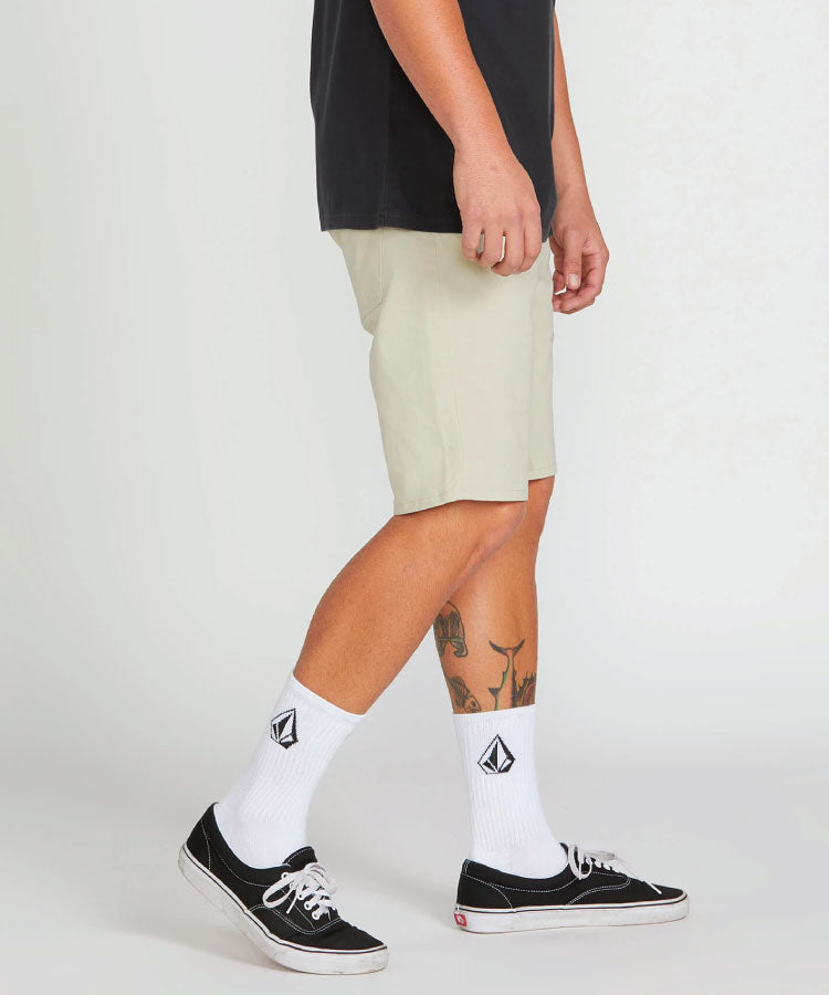 Volcom Solver Lite 5 Pocket Mens Short - Stone