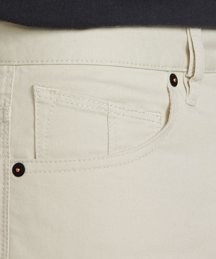 Volcom Solver Lite 5 Pocket Mens Short - Stone