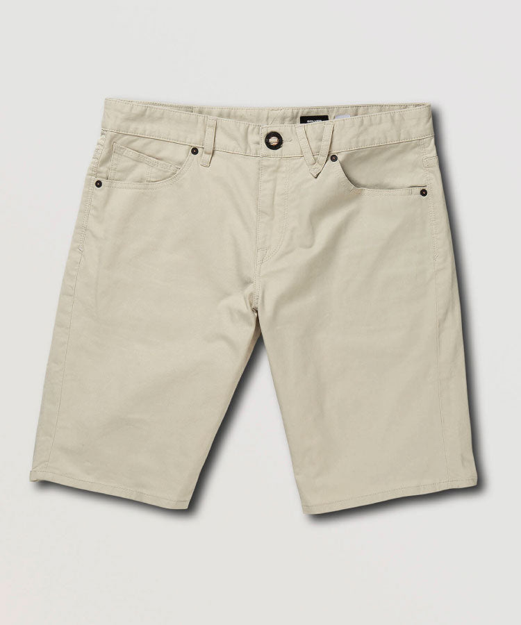 Volcom Solver Lite 5 Pocket Mens Short - Stone