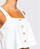 Roxy Together Sunset Top - Snow White