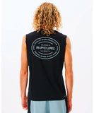 Rip Curl VaporCool Oval Muscle - Black