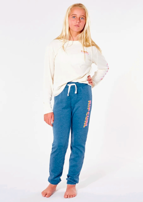 Rip Curl Wave Shapers Trackpants - Girls - Dark Teal