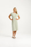 Homelee Aubrey Dress - Candy Apple Stripes
