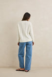 Rhythm Mohair Oceanside Knit - Vintage White
