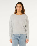 Rip Curl Emily Womens Sweater - Light Grey Marle