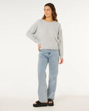 Rip Curl Emily Womens Sweater - Light Grey Marle