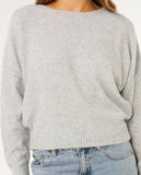 Rip Curl Emily Womens Sweater - Light Grey Marle