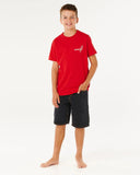 Rip Curl Boys Hyped Up Denim Walkshort - Washed Black