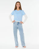 Rip Curl Aggie Relaxed Kids Jeans - Vintage Blue