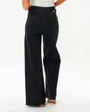 Rip Curl Holiday Denim Womens Pants - Washed Black